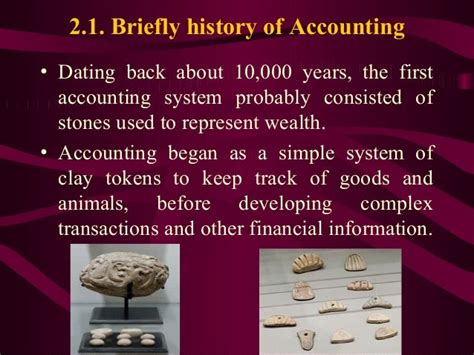 explain the origin and development of accounting