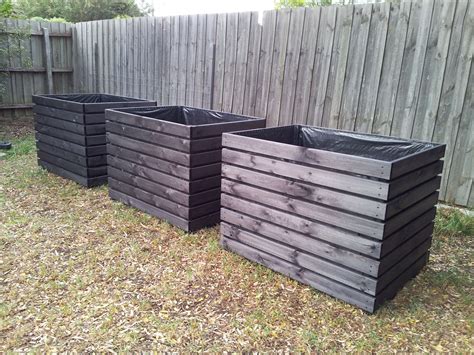 extra large plastic trough planters for outside