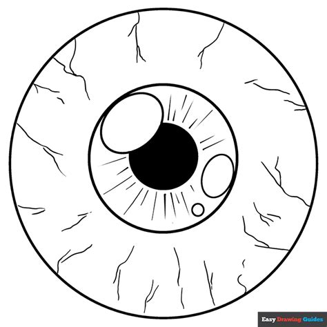 eyeball coloring pages