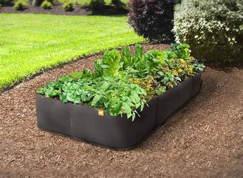 fabric raised beds