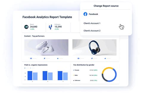 Facebook Page Report Template