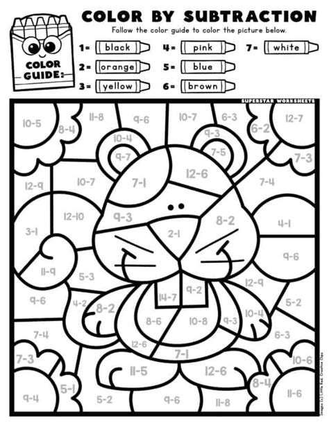 fall math coloring pages