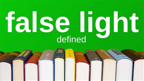 Categories of False Light