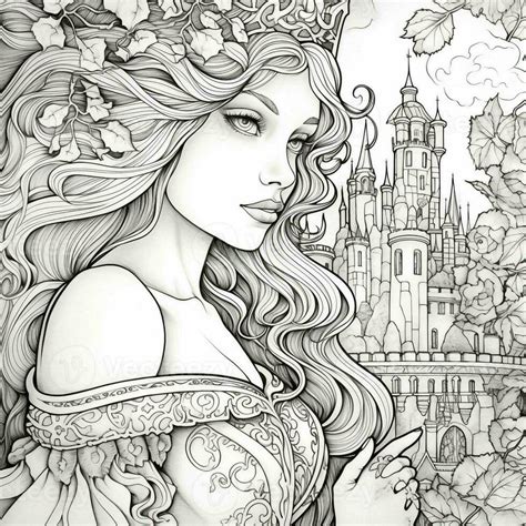 fantasy coloring pages for adults