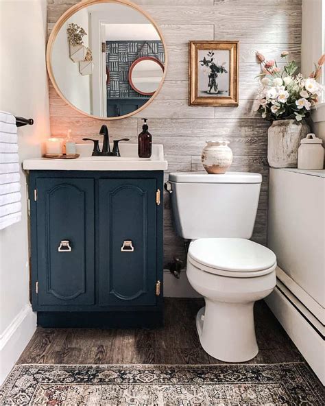farmhouse half bath