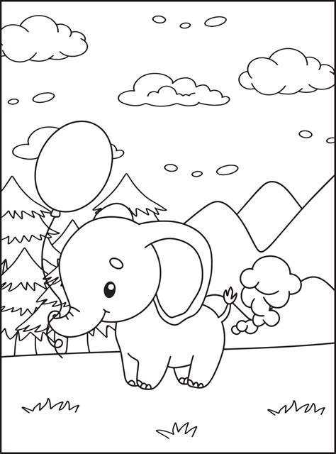 farting animals coloring pages