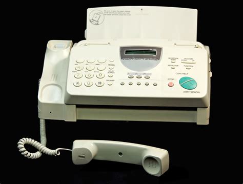 Evolution of fax machine