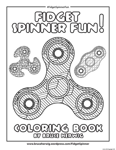 fidget coloring pages