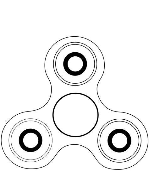 fidget spinners coloring pages