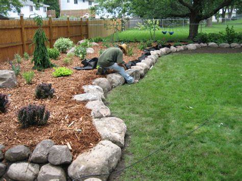 field stone garden