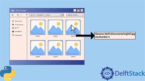 filename and line number of Python script