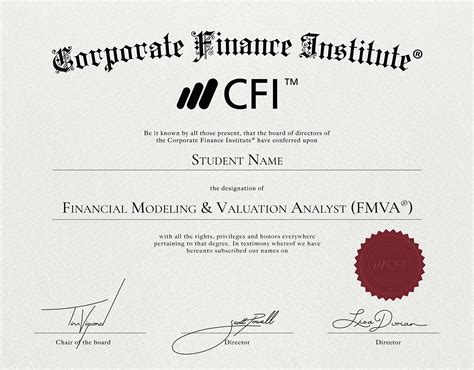 finance certificate exams