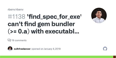 findspecforexe cant find gem bundler  0a GemGemNotFoundException