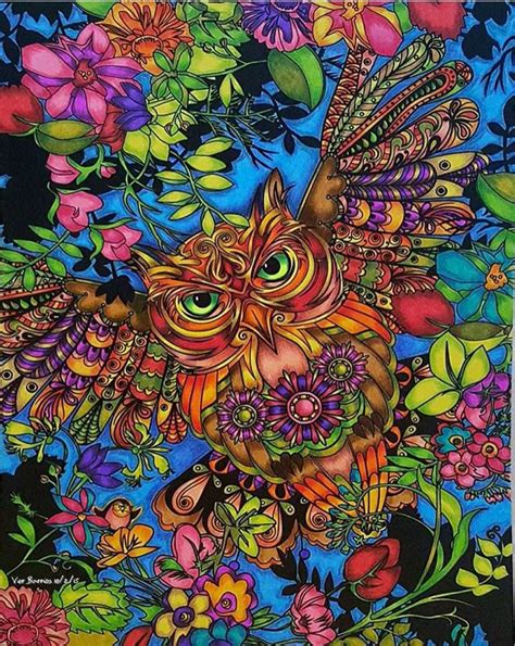 finished adult coloring pages