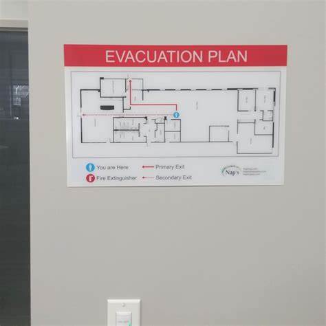 fire evacuation plan medical office
