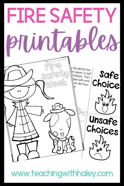 Fire Safety Free Printables