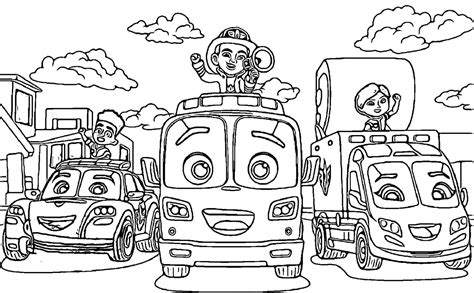 firebuds coloring pages