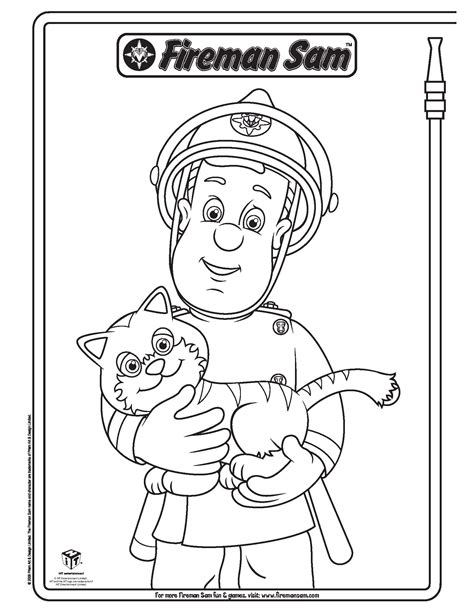 fireman sam coloring pages pdf