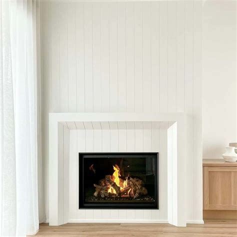 fireplace without hearth