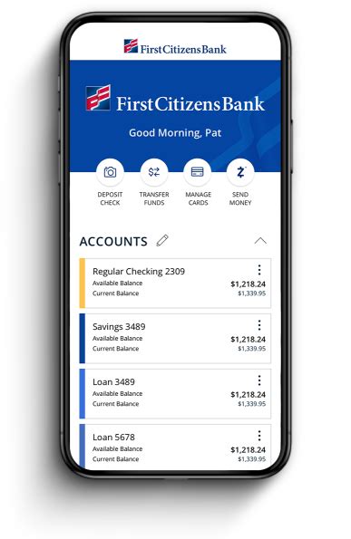 first citizens bank app not working