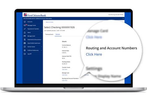 first citizens bank trinidad routing number