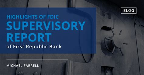 first republic bank fdic report