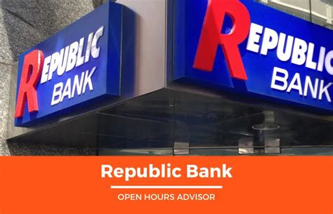 first republic bank hours