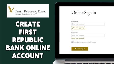 first republic bank online