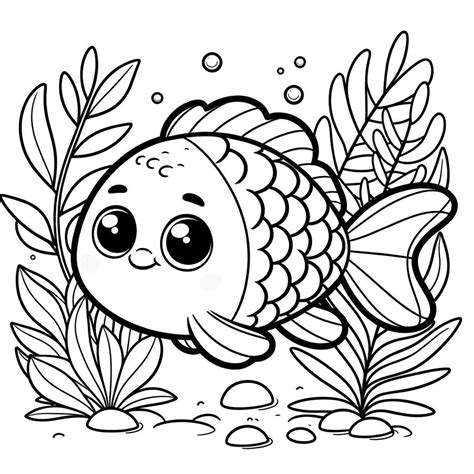 fish coloring book