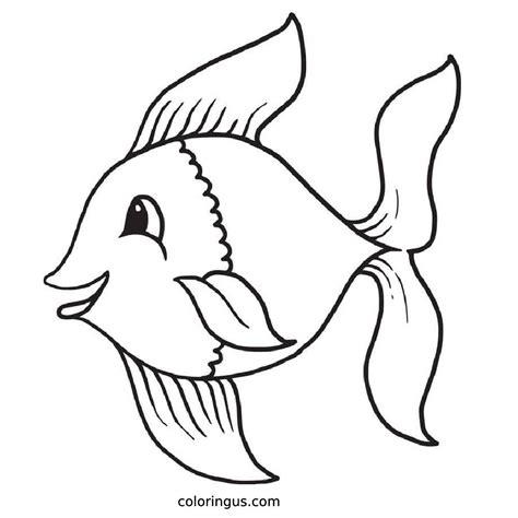 fish coloring pages pdf