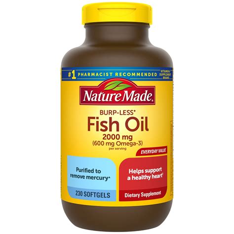 Fish oil pill