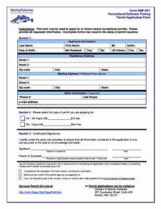 fishing license application