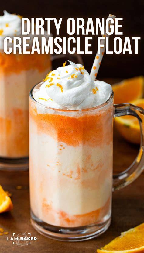 fizzy ingredient in a creamsicle float