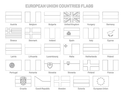 flags of the world printable coloring pages