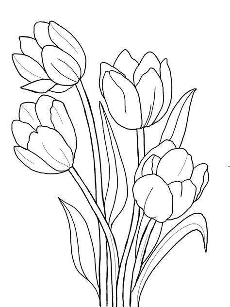 floral coloring sheets