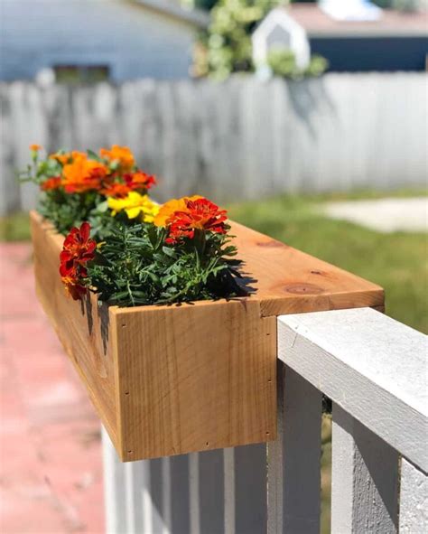 flower boxes for railings