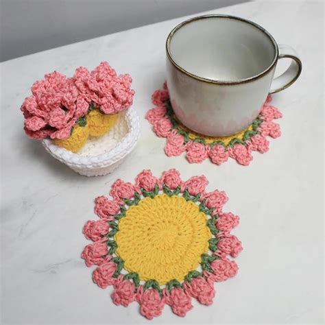 flower coasters