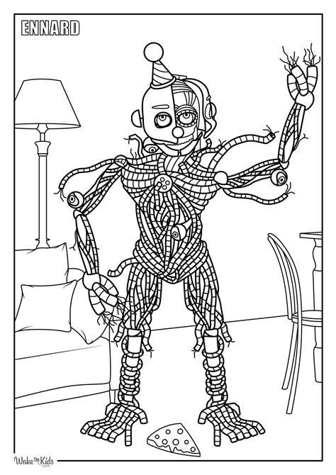 fnaf 6 coloring pages