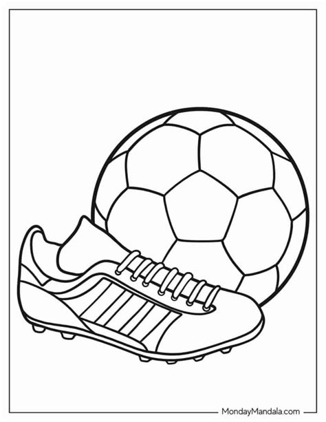 football colouring pages pdf