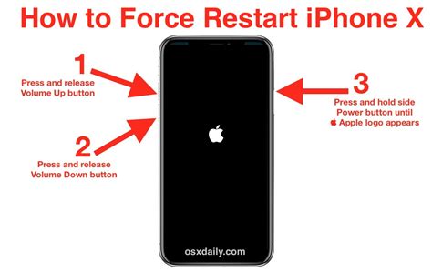 Forced Restart iPhone