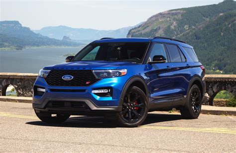 The Ford Explorer 2020 ST showcasing its sporty design and powerful stance