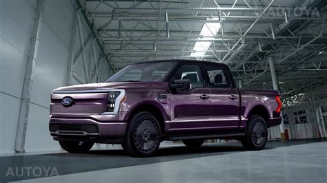 Ford F-150 Lightning prototype showcasing its electric design
