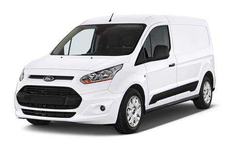 Mechanic working on a Ford Transit Connect engine, illustrating maintenance aspects of its reliability