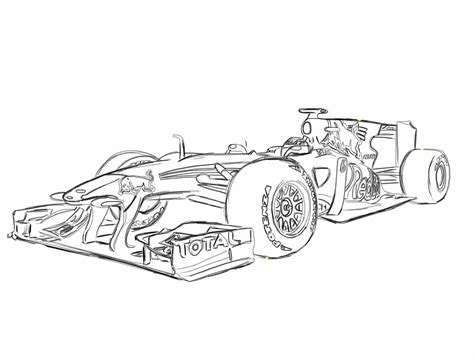 formula 1 coloring pages