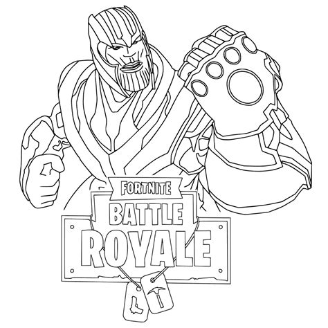 fortnite printables coloring pages