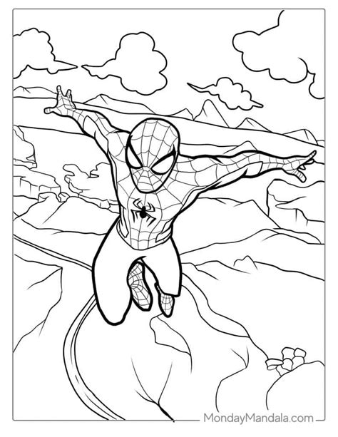 fortnite spiderman coloring pages