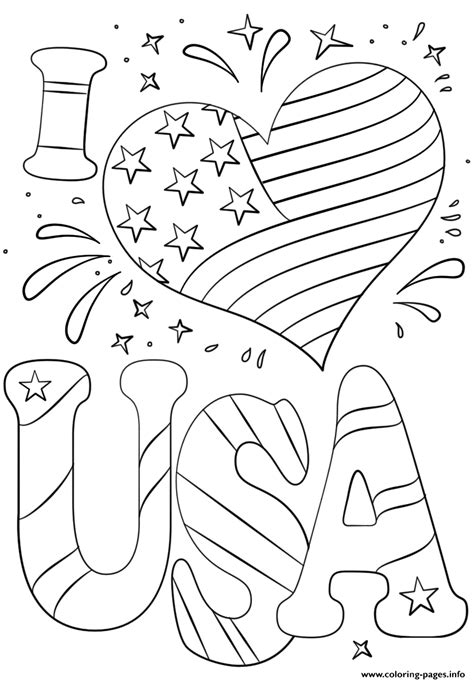 fourth of july coloring pages