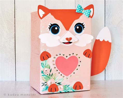 fox valentine boxes