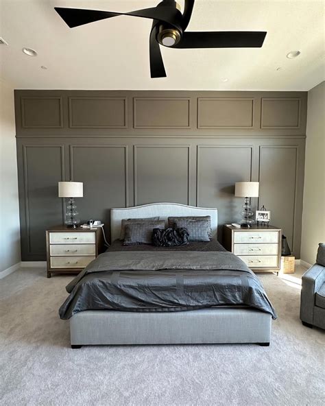 framed accent wall