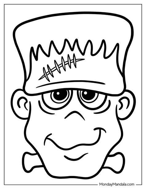 frankenstein coloring page